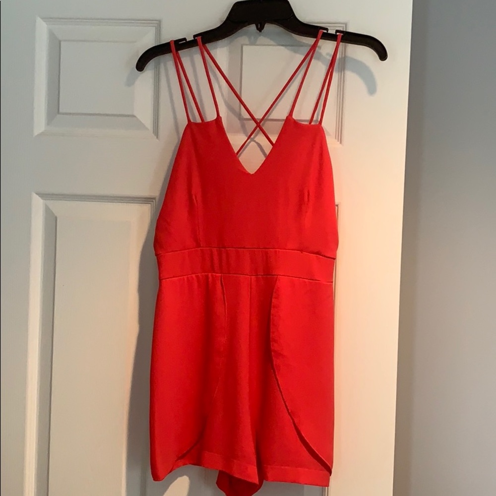 Oxford Sunday romper